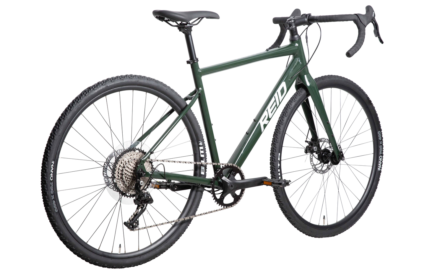 Firetrail 2.0 Gravel Bike Green Bikes Reid