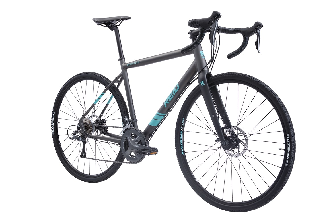Granite 2.0 Gravel Bike MY22 Charcoal Bikes Reid
