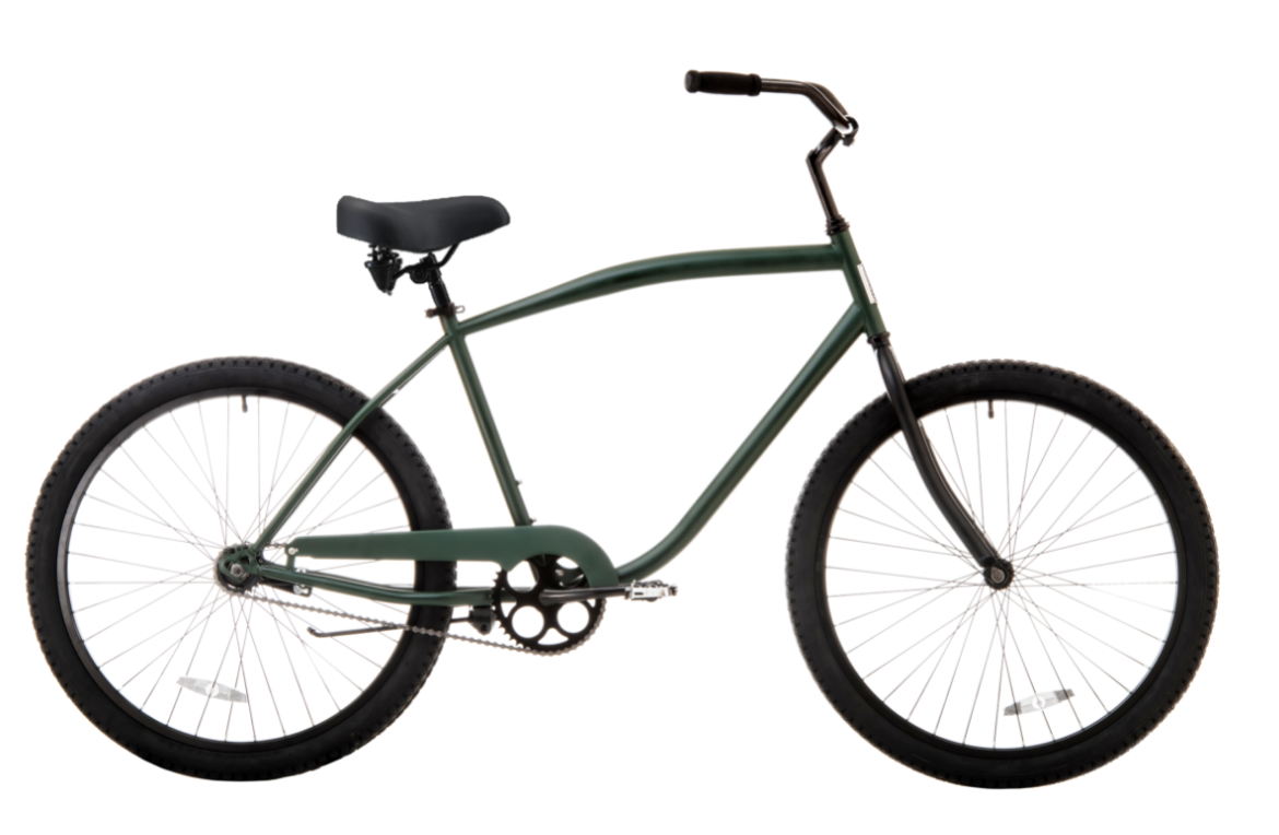 Gents Cruiser 27.5" Vintage Bike Green Bikes Reid