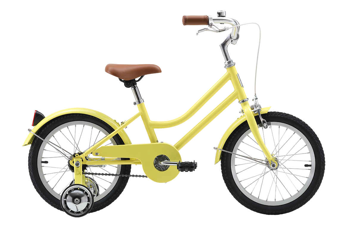 Girls Classic 16" Kids Bike Lemon Bikes Reid
