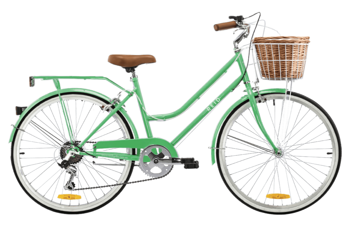 Girls Classic Petite 24" Vintage Bike Mint Green Bikes Reid
