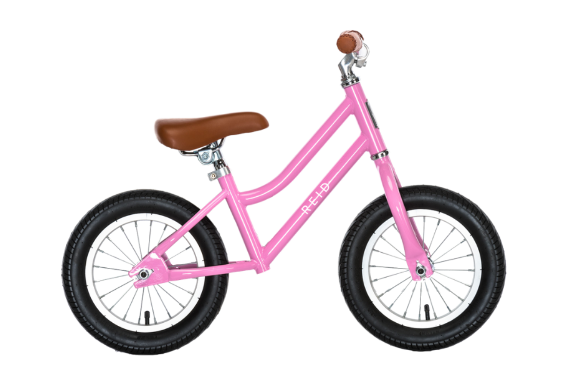 Girls Vintage Balance Kids Bike Pink Bikes Reid