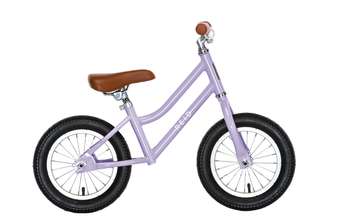 Girls Vintage Balance Kids Bike Lavender Bikes Reid
