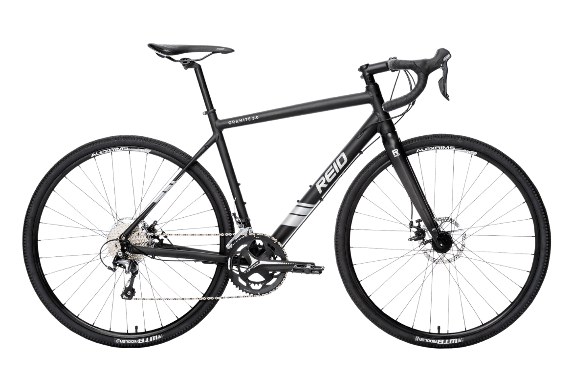 Granite 3.0 Gravel Bike MY22 Black Bikes Reid