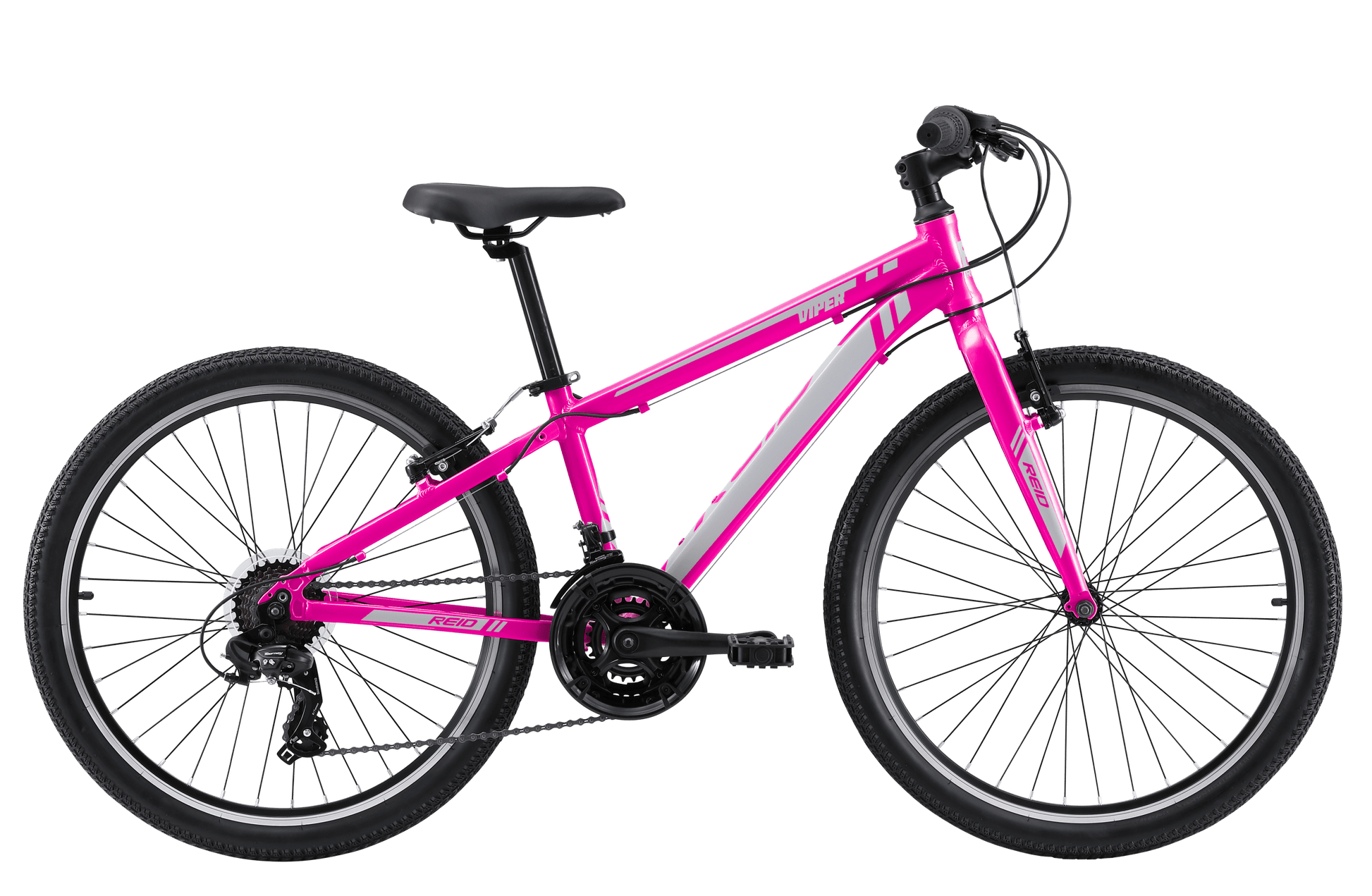 Viper 24" Kids Bike Hot Pink Bikes Reid