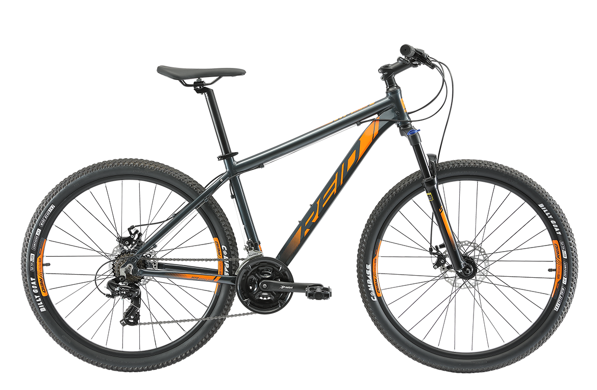 MTB Sport Disc Mountain Bike Charcoal Bikes Reid