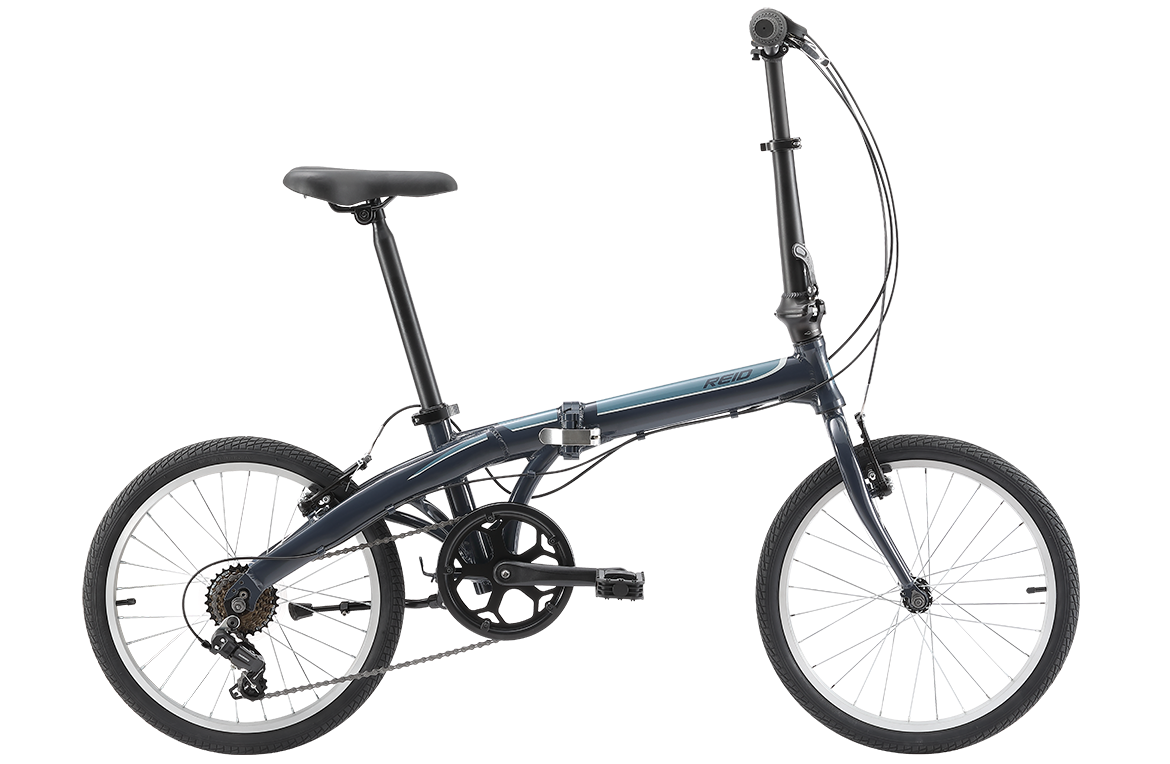 Metro 1 Folding Bike Grey Bikes Reid