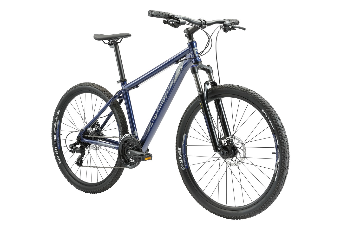 MTB Pro Disc Mountain Bike Dark Blue Bikes Reid