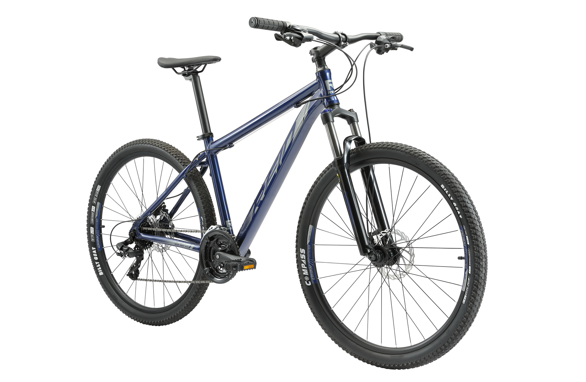 MTB Pro Disc Mountain Bike Dark Blue Bikes Reid