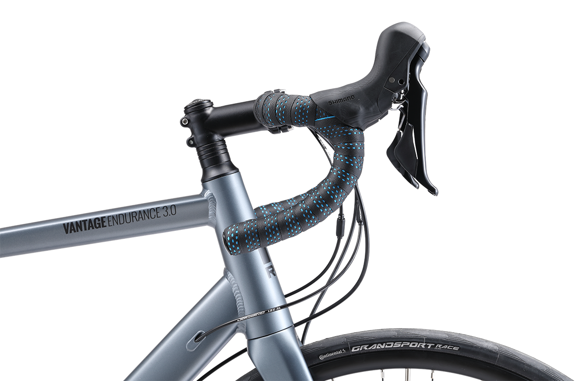 Vantage Endurance 3.0 Road Bike Grey Bikes Reid