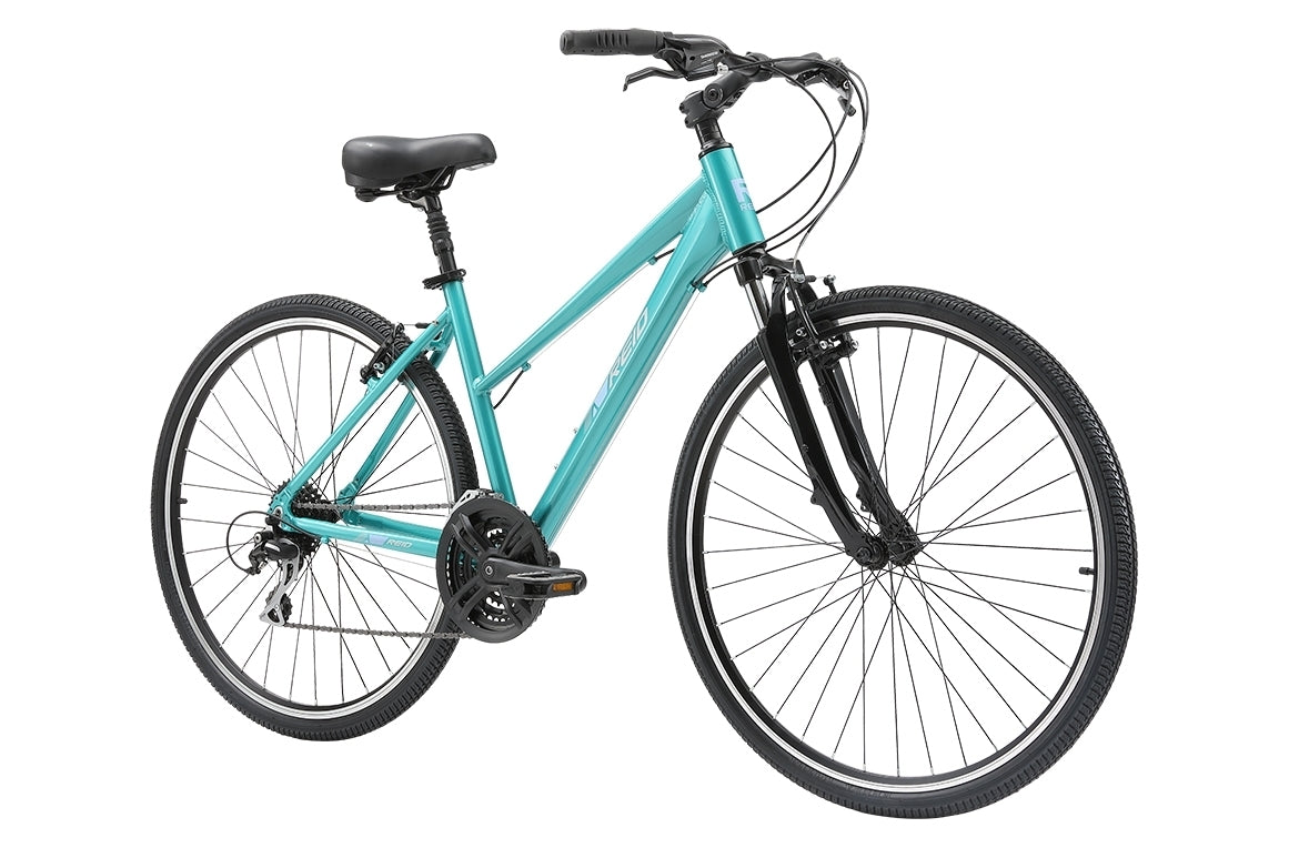 Comfort 3 Step Through Commuter Bike Turquoise Bikes Reid
