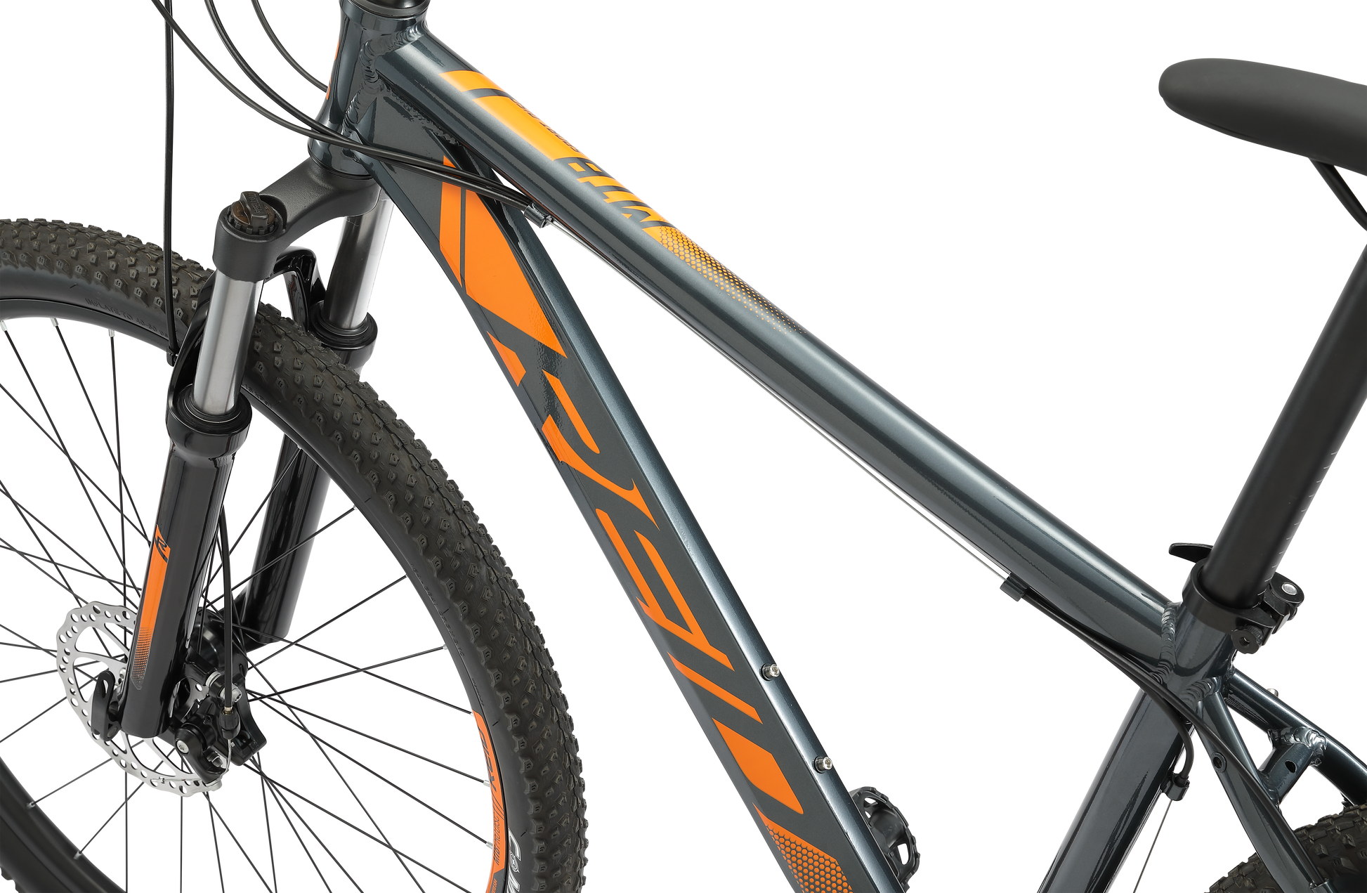 MTB Sport Disc Mountain Bike Charcoal Bikes Reid