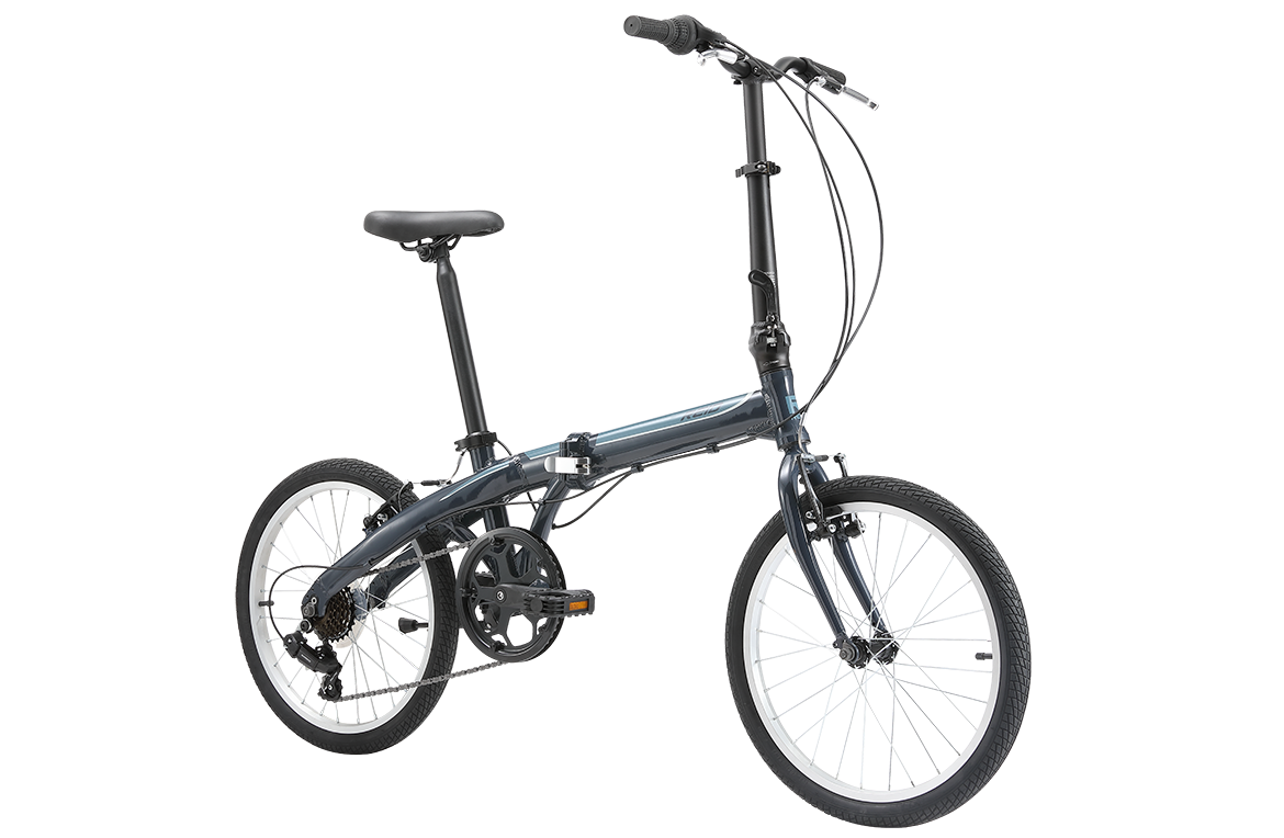 Metro 1 Folding Bike Grey Bikes Reid