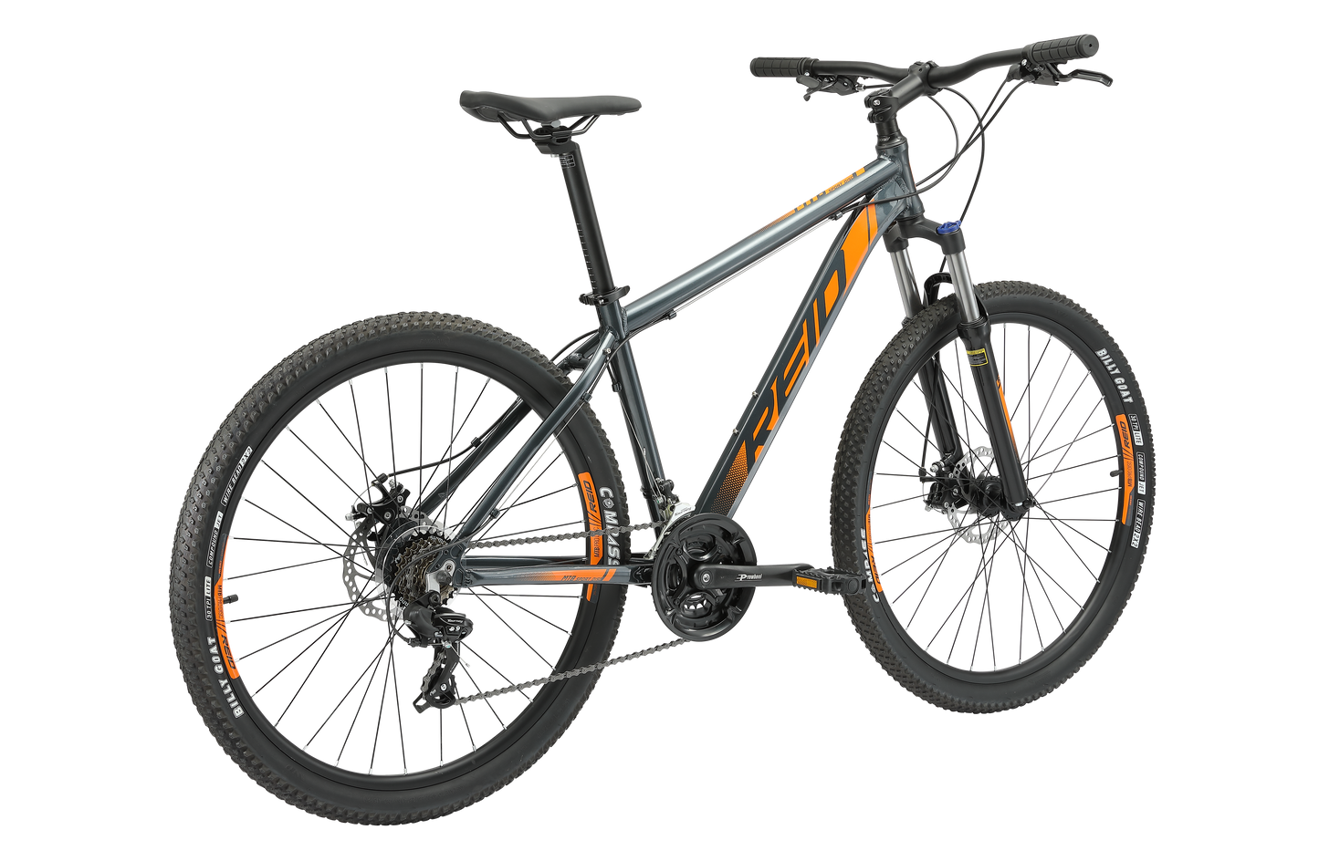 MTB Sport Disc Mountain Bike Charcoal Bikes Reid