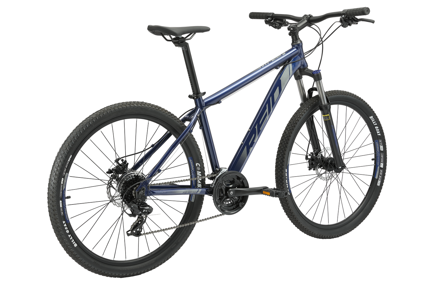 MTB Pro Disc Mountain Bike Dark Blue Bikes Reid