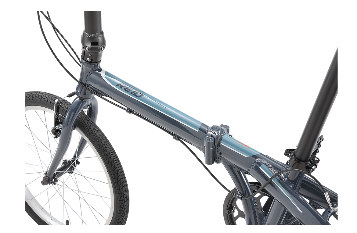 Metro 1 Folding Bike Grey Bikes Reid