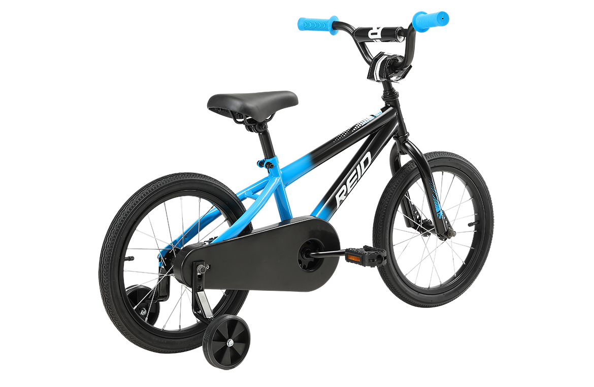 Boys Explorer S 16" Kids Bike Blue/Black Bikes Reid