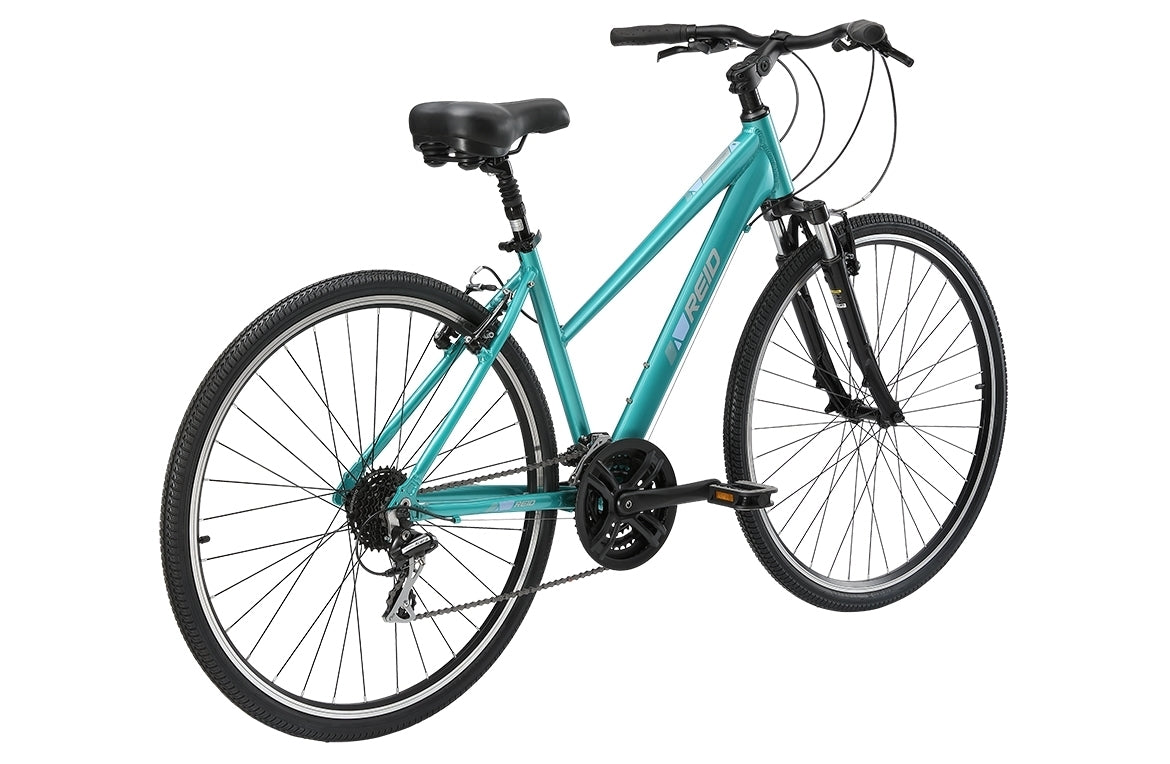 Comfort 3 Step Through Commuter Bike Turquoise Bikes Reid