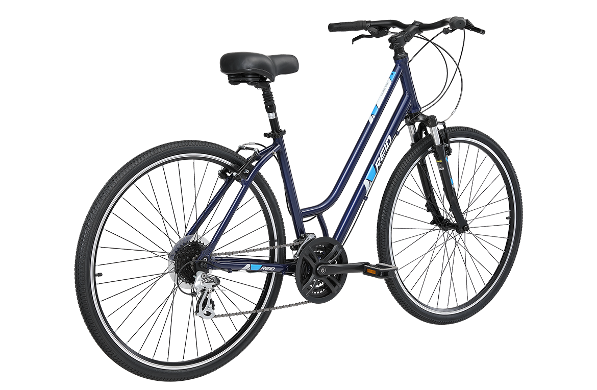 Comfort 3 Step Through Commuter Bike 2020 Dark Blue Bikes Reid