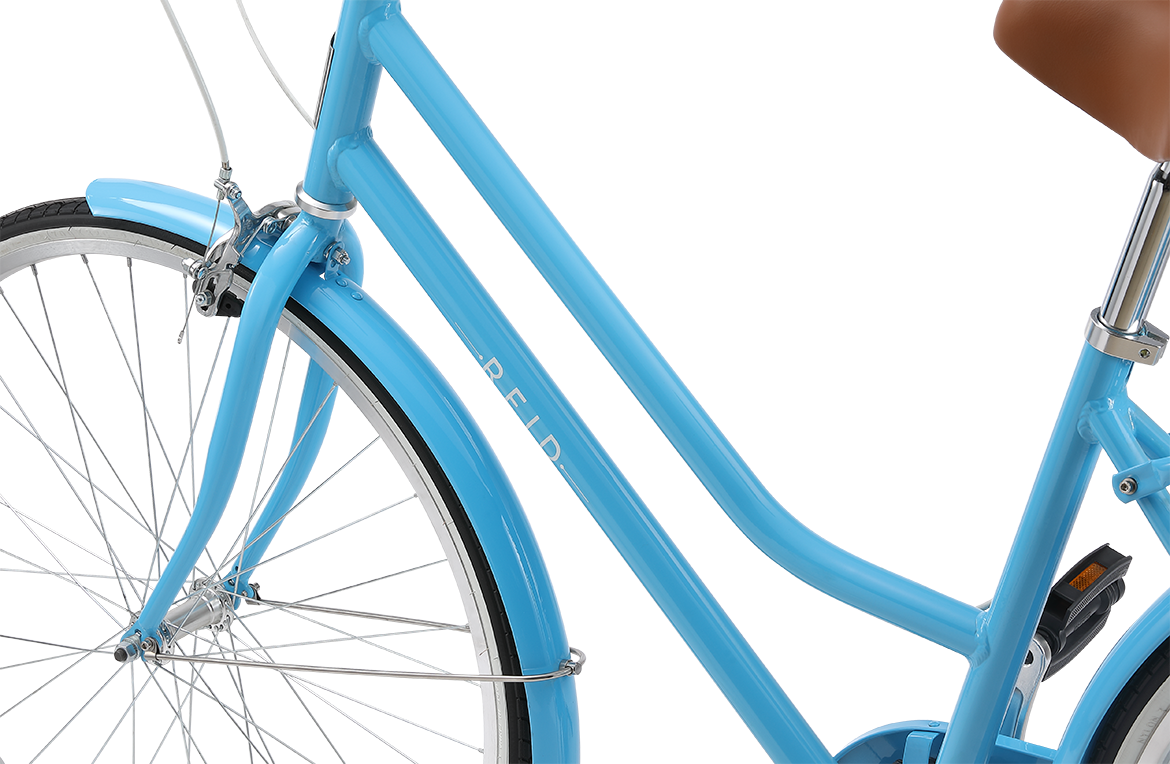 Ladies Classic Lite Vintage Bike Baby Blue Bikes Reid