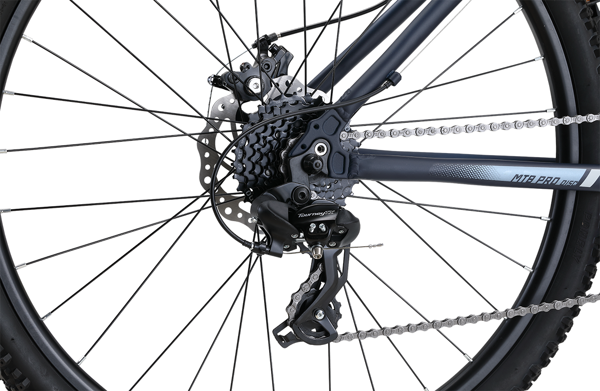 MTB Pro Disc Mountain Bike Charcoal Bikes Reid