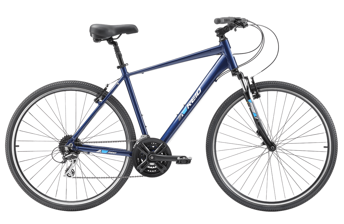 Comfort 3 Commuter Bike Dark Blue Bikes Reid