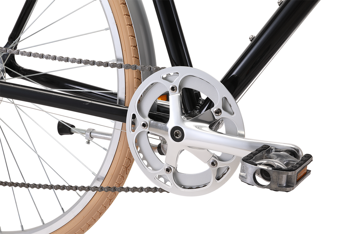 Gents Roller Superlite Vintage Bike Black Bikes Reid