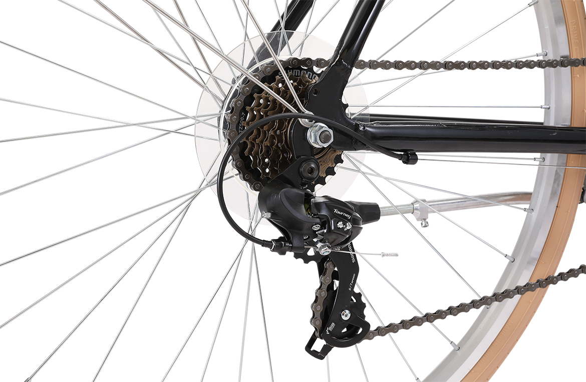 Gents Roller Superlite Vintage Bike Black Bikes Reid
