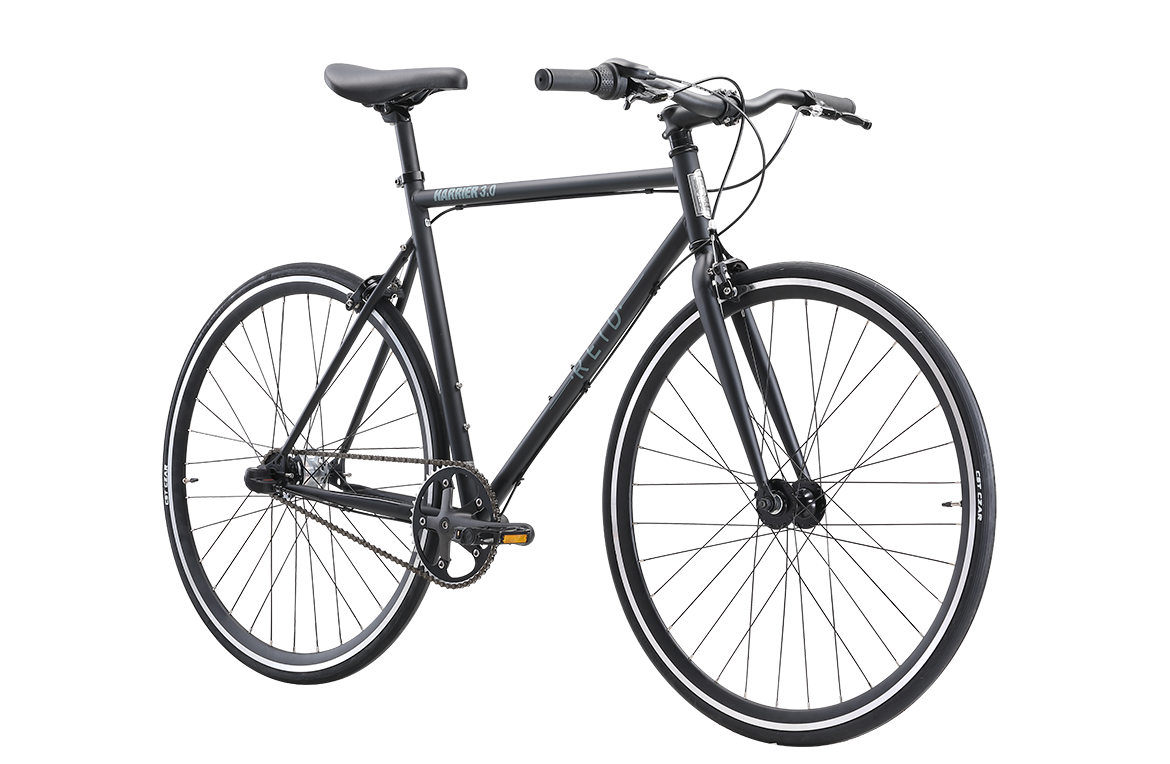 Harrier 3.0 Singlespeed Bike Charcoal Bikes Reid