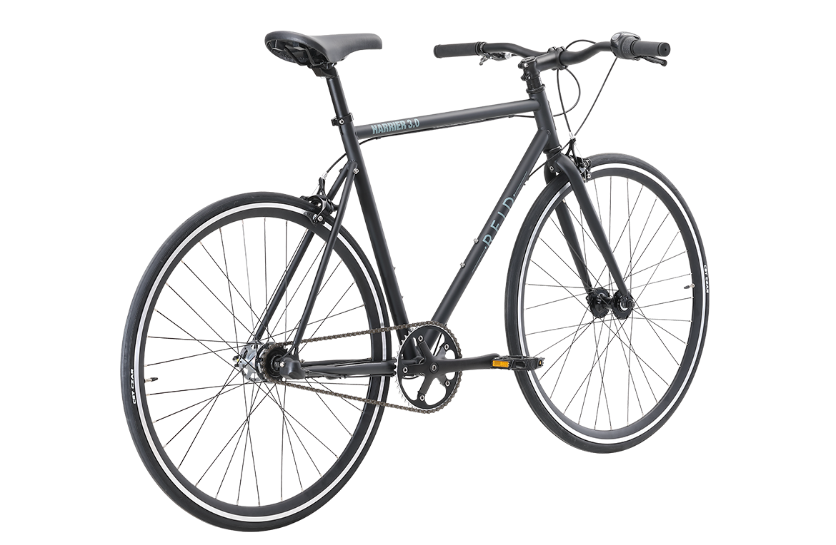 Harrier 3.0 Singlespeed Bike Charcoal Bikes Reid