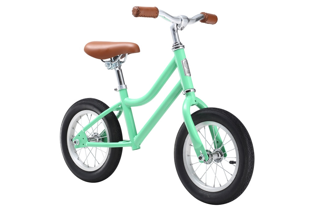 Girls Vintage Balance Kids Bike Mint Green Bikes Reid