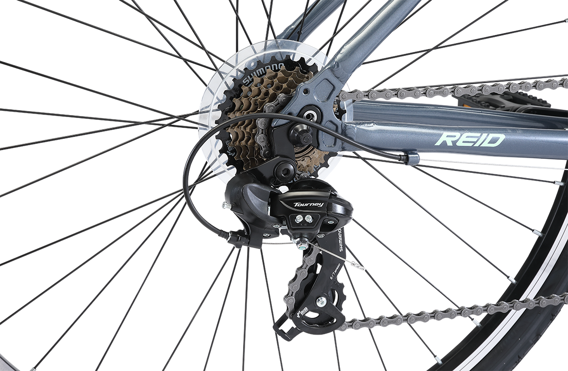 Transit WSD Commuter Bike Charcoal Bikes Reid