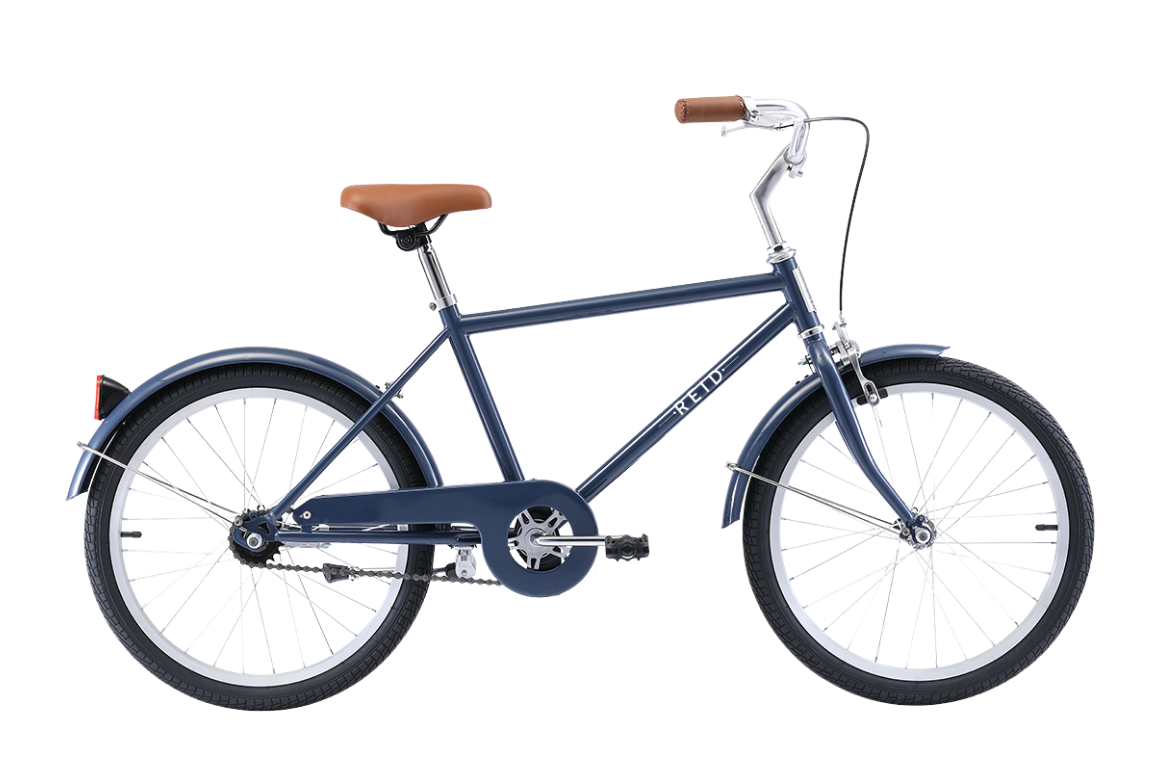 Boys Roadster 20" Kids Bike Navy Blue Bikes Reid