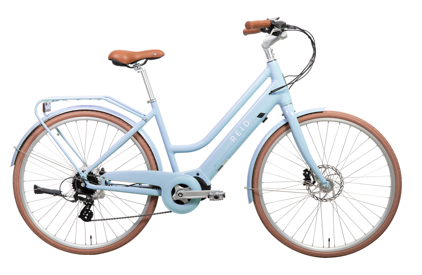 Ladies Encore eBike Baby Blue eBikes Reid