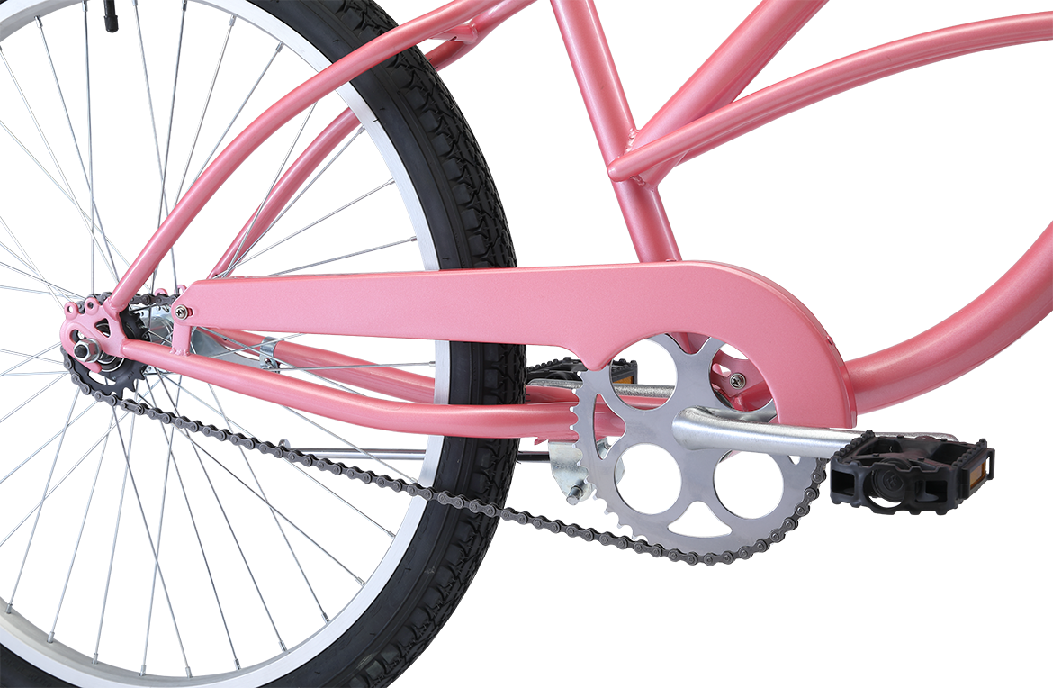 Ladies Cruiser 27.5" Vintage Bike Pink Bikes Reid
