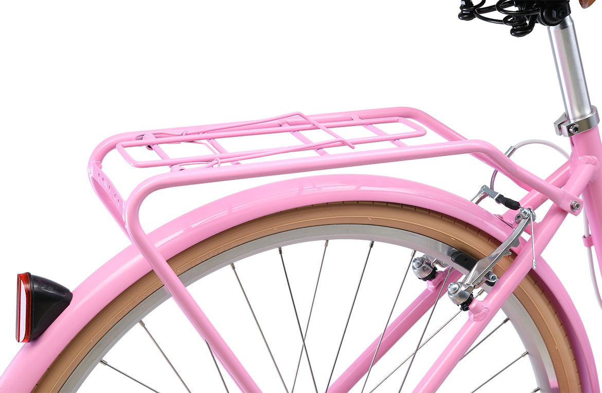 Ladies Deluxe 3-Speed Vintage Bike Pink Bikes Reid
