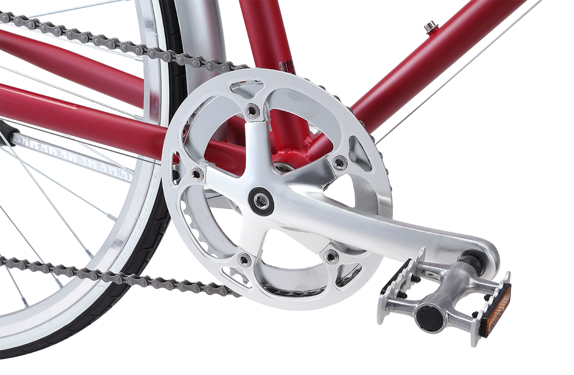 Ladies Esprit Vintage Bike Cherry Red Bikes Reid