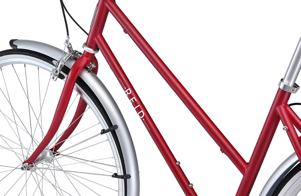 Ladies Esprit Vintage Bike Cherry Red Bikes Reid