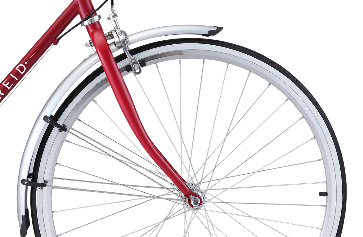 Ladies Esprit Vintage Bike Cherry Red Bikes Reid