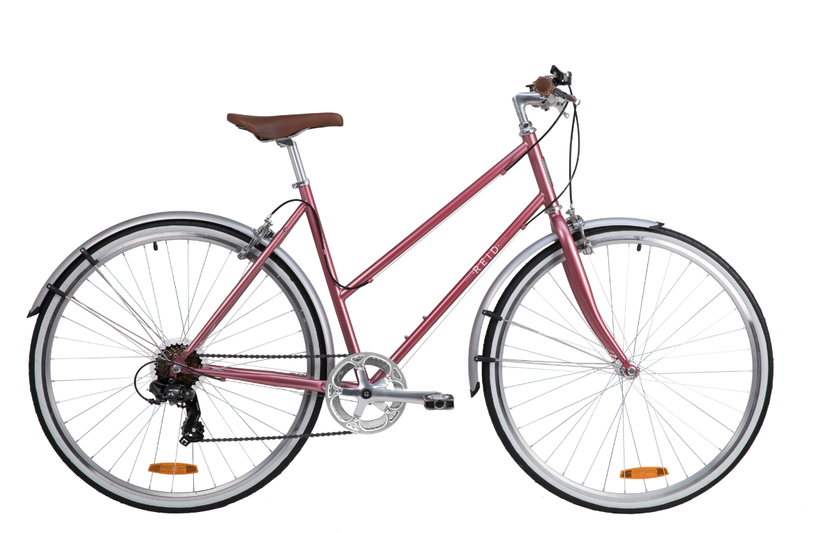 Ladies Esprit Vintage Bike Rose Gold Bikes Reid