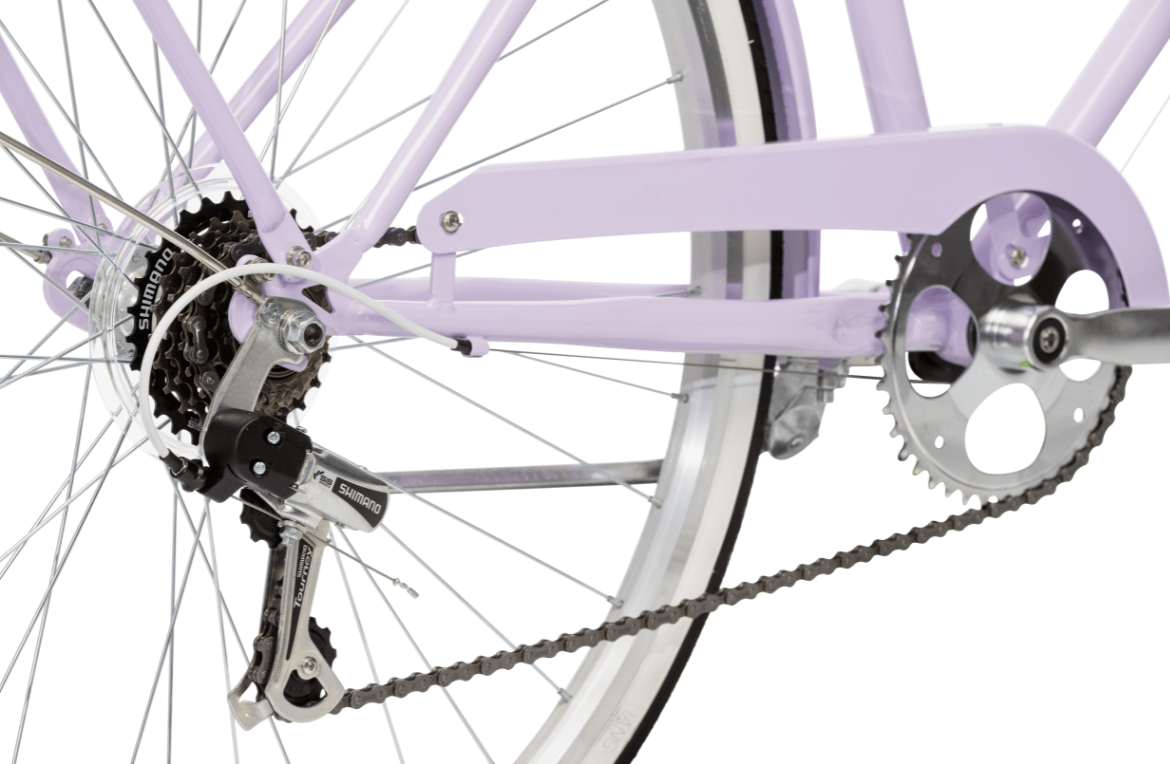 Ladies Classic 7-Speed Vintage Bike Lavender Bikes Reid