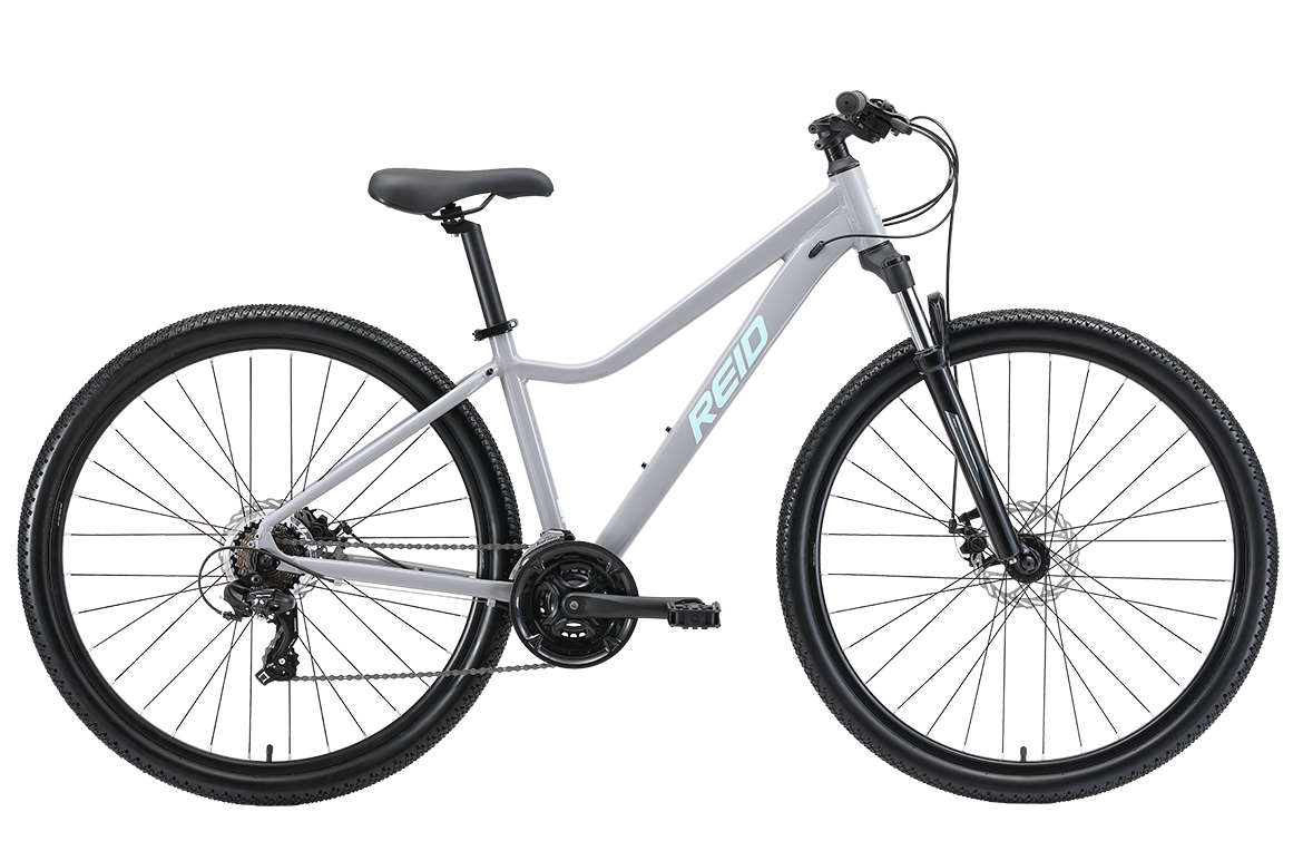 MTB Sport Disc WSD Mountain Bike MY23 Grey Bikes Reid