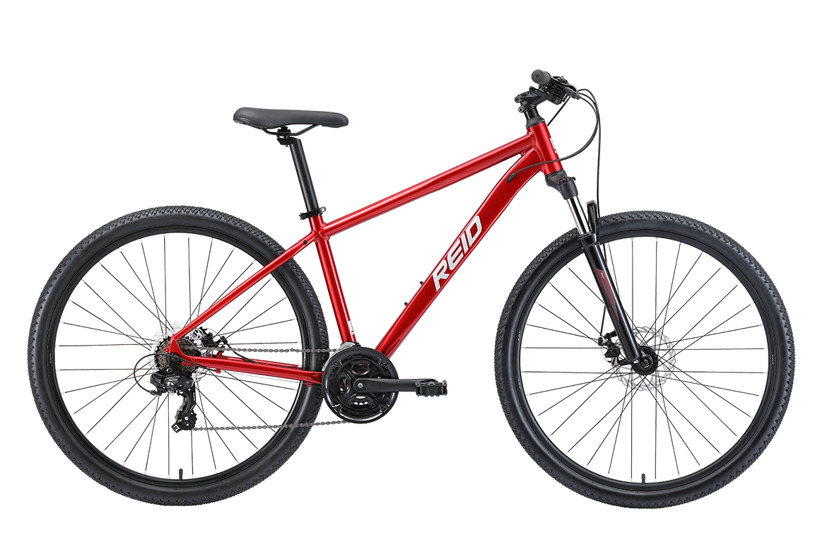 MTB Sport Disc Mountain Bike MY23 Red Bikes Reid