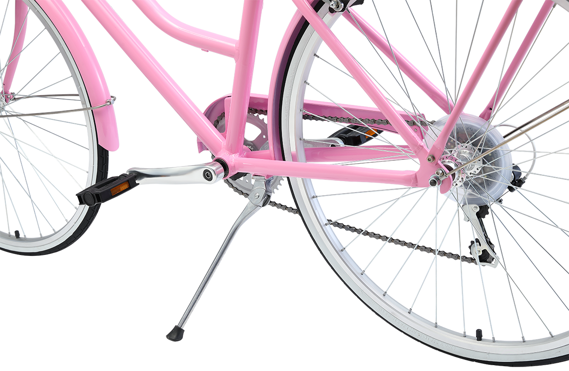 Ladies Classic 7-Speed Vintage Bike Pink Bikes Reid
