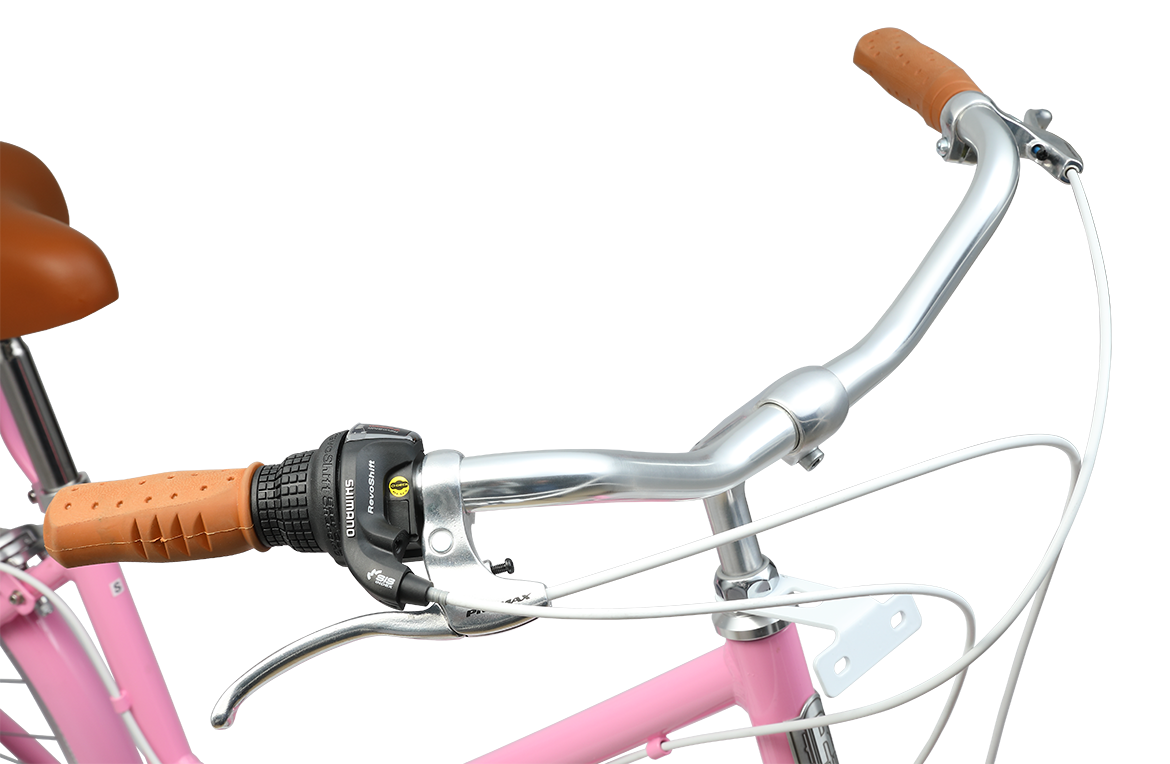 Ladies Classic 7-Speed Vintage Bike Pink Bikes Reid