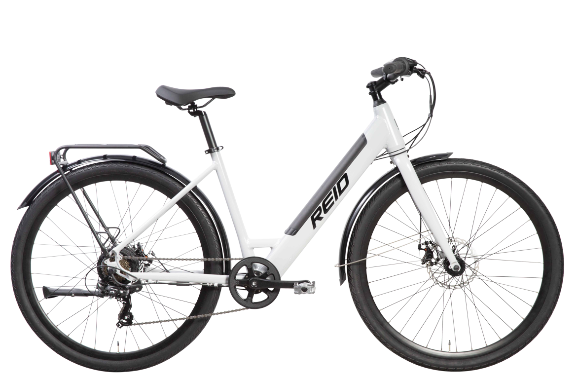 Pulse Step Through eBike Cool Grey Reid Bikes UK