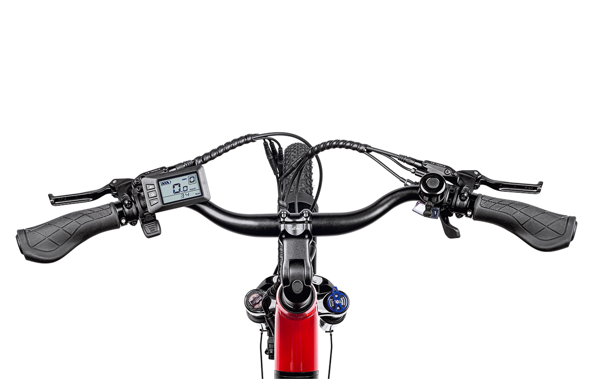 Quest 1 ST 500W 32kph MY25 eBike Red