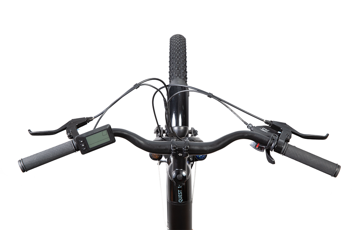 Quest 1.0 25 KPH eBike Black eBikes Reid