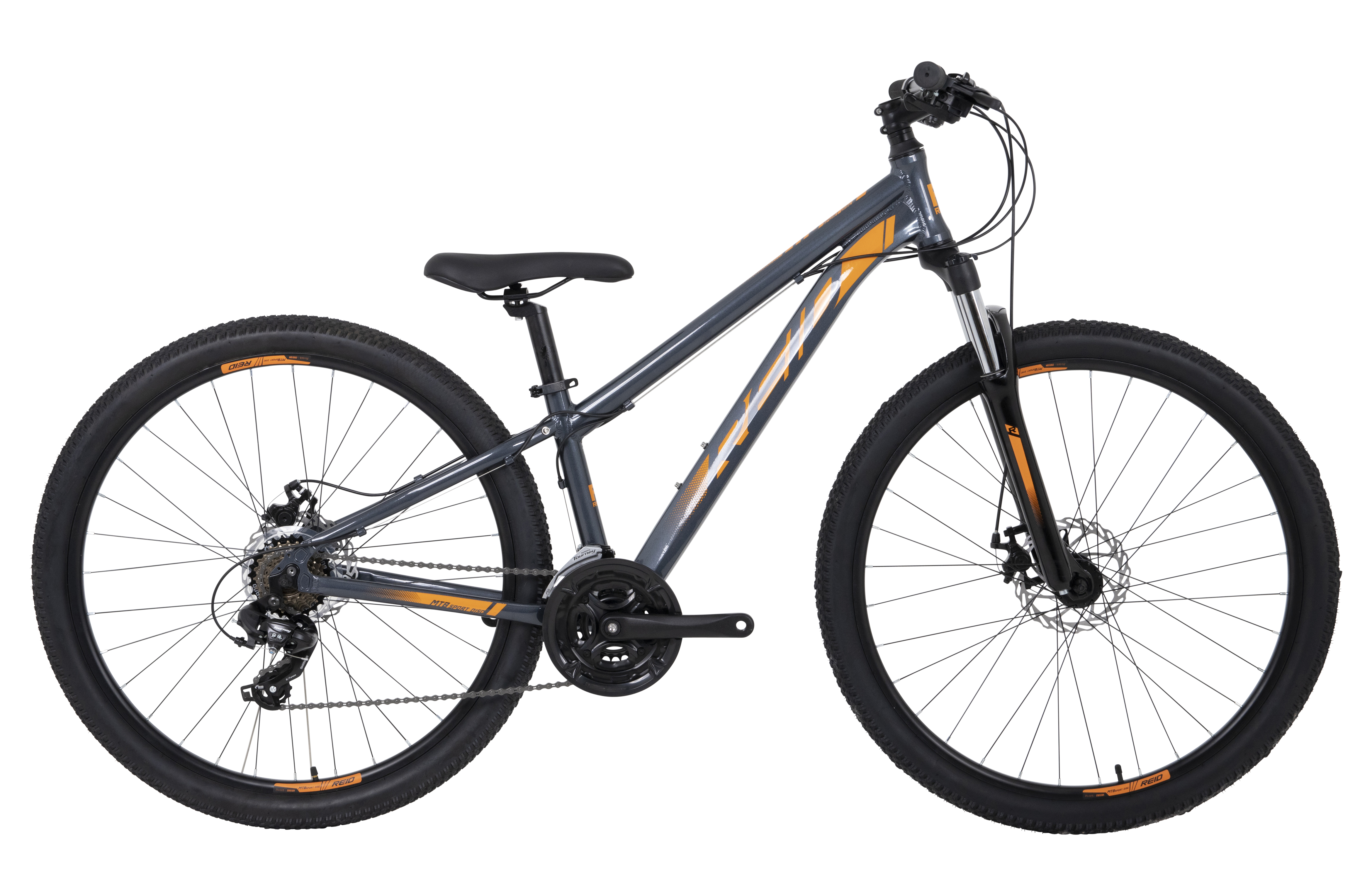 MTB Sport Disc JR 27.5" Kids Bike Charcoal