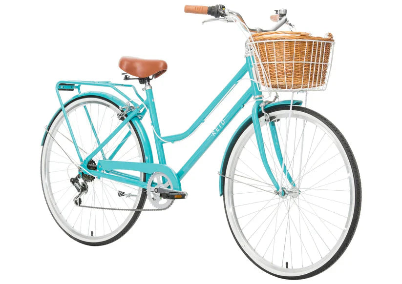 Ladies Classic Lite Vintage Bike Turquoise Bikes Reid